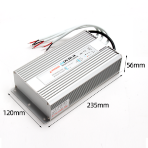 PHLTD LPV Rainproof Series LPV-350V Size 235x127x58mm DC Voltage 12V, 15V, 24V Working Current 2.5A-230VAC