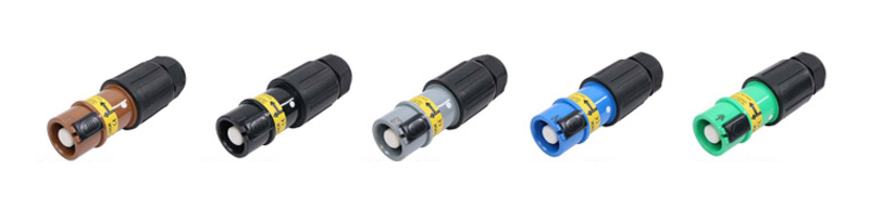 PHLTD European Standard 150-400A 380V Single-Core Rhino Male Plug for Stage Lighting – Brown, Black, Gray, Blue, Green