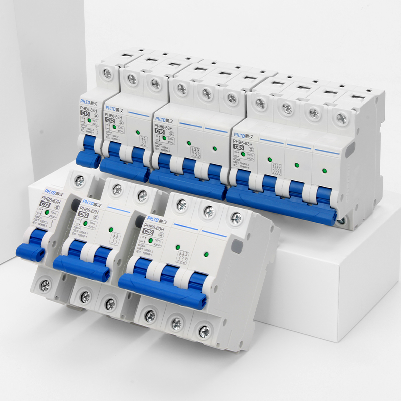 PHLTD track type miniature circuit breaker, air switch, circuit leakage, overload, short circuit tripping, 110V-120V