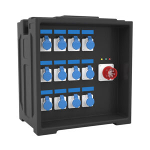 5PHLTD large stage LED lighting display panel power distribution box, stage power box, twelve industrial sockets, one five core industrial plug