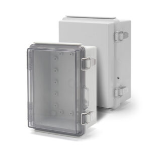 PHLTD hinge buckle waterproof box BG stainless steel buckle ABS plastic outdoor monitoring distribution box foundation box junction box