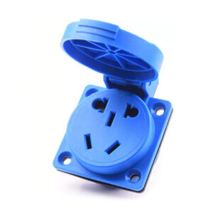 PHLTD new national standard five hole IP54 waterproof socket with five holes 10A-16A voltage 220V-250V