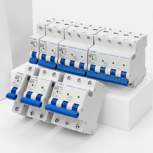 PHLTD track type miniature circuit breaker, air switch, circuit leakage, overload, short circuit tripping, 110V-120V