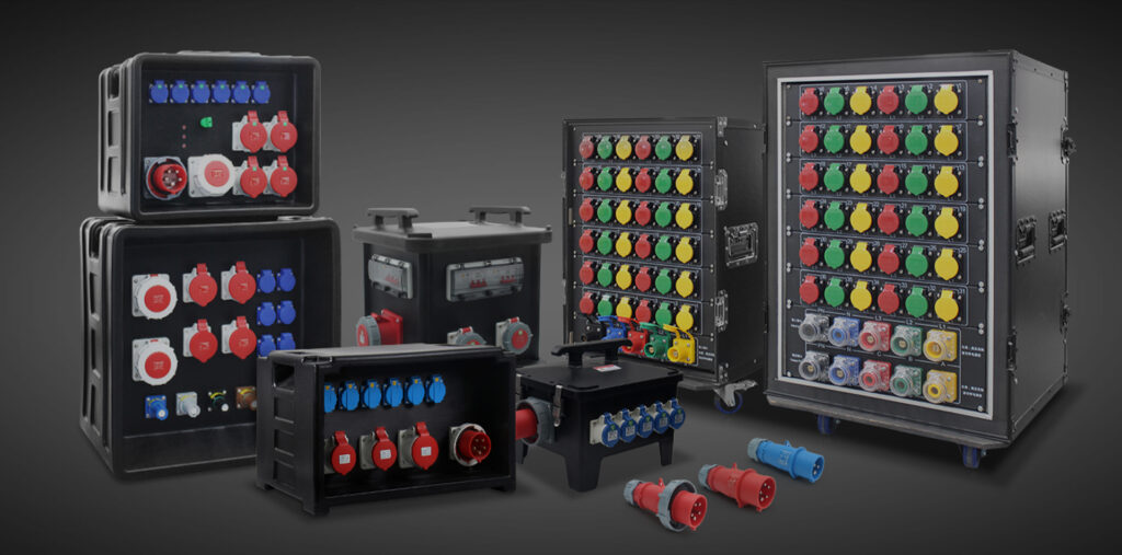 PHLTD stage box distribution box industrial socket box assembly diagram